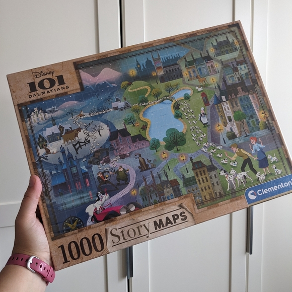 Clementoni | Games | Clementoni 39665 Disney Maps Puzzle Disney 1 ...